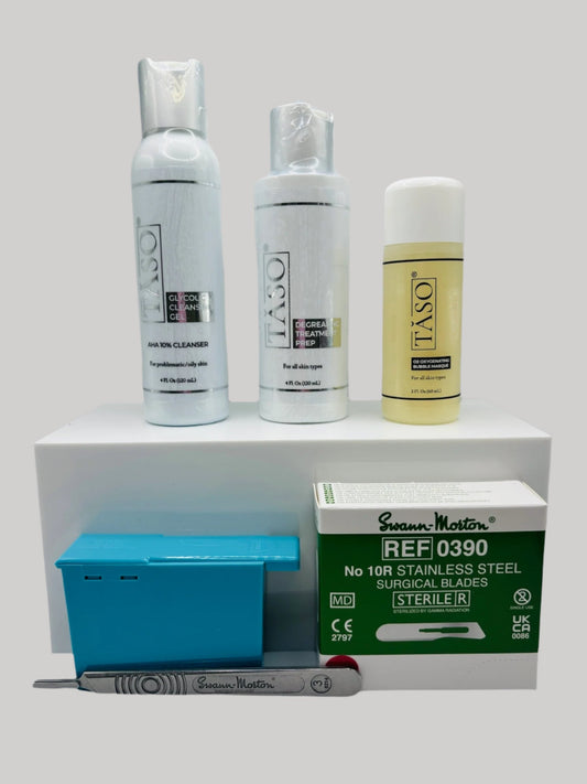 #10R Dermaplaning Kit with TASO Skincare