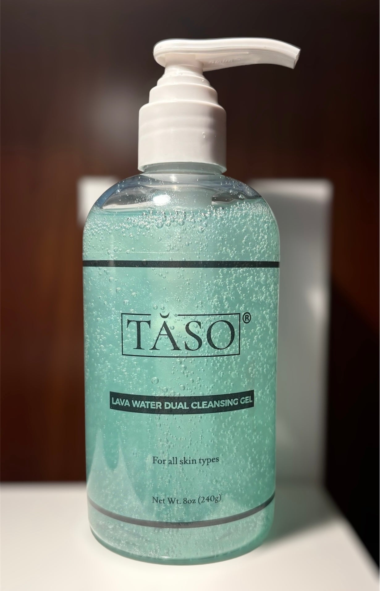 NEW! TASO Lava Water Dual Cleansing Gel 8oz